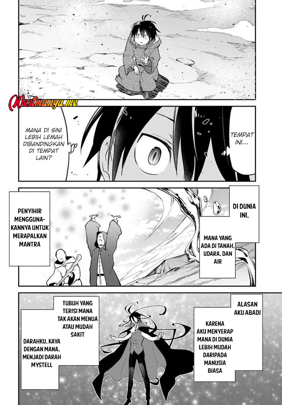 Henkyou Gurashi no Maou, Tensei shite Saikyou no Majutsushi ni naru ~Aisarenagara Nariagaru Moto Maō wa, Ningen o Shiritai~ Chapter 55 Gambar 16